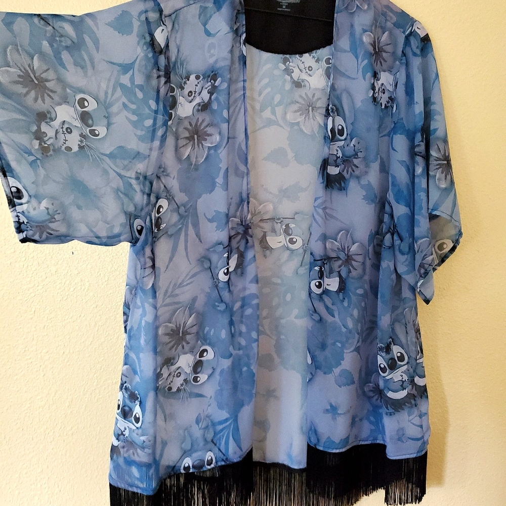 Lilo & Stitch cardigan shawl